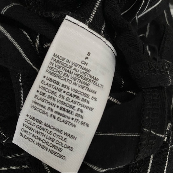 NWOT Daily Ritual Striped T-shirt dress S - Picture 3 of 5